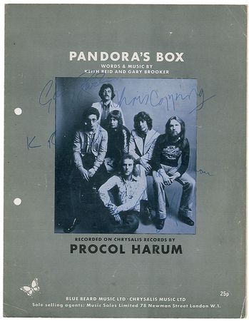 Lot #894 Procol Harum Group Lot - Image 1
