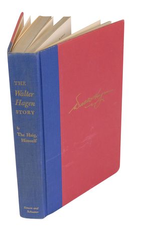 Lot #1287 Walter Hagen Book - Image 2