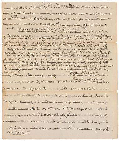 Lot #7 James Madison: Madison arranges to use trees from his estate to help the US in their quest for additional muskets - Image 2
