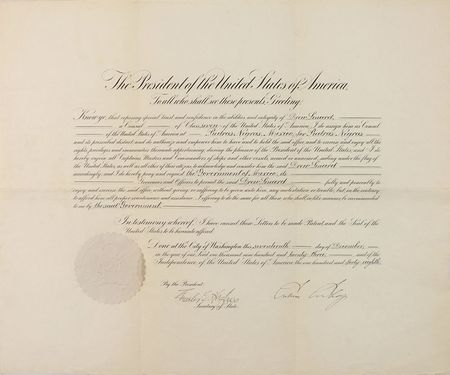 Lot #76 Calvin Coolidge Signed Document - Image 1
