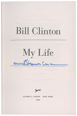 Lot #163 Bill Clinton Book - Image 1