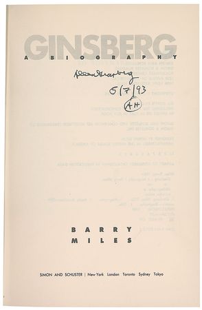 Lot #628 Allen Ginsberg Books - Image 2