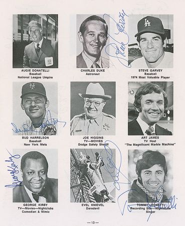 Lot #1476 Roger Maris and Stan Musial Program Page - Image 2