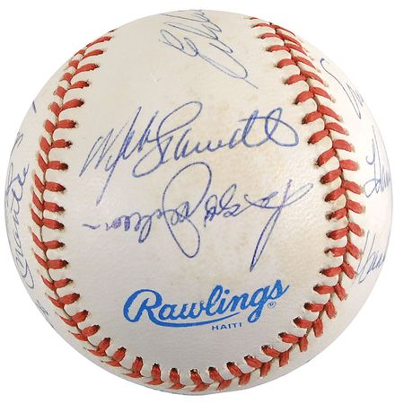 Lot #1360 Baseball: 500 Home Run Club Baseball - Image 3