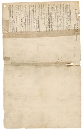 Lot #1309 Knute Rockne: Saving up to attend Notre Dame, Rockne completes a lengthy postal clerk exam - Image 3