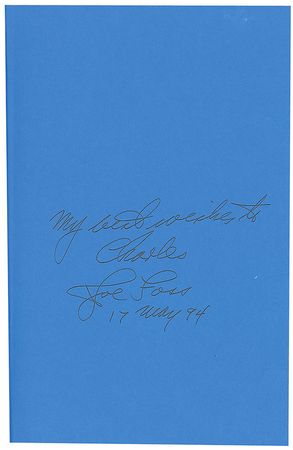 Lot #418 Joe Foss - Image 1