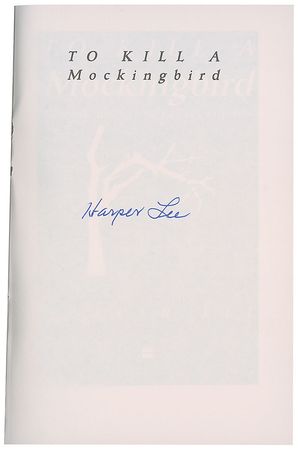 Lot #644 Harper Lee Book - Image 1