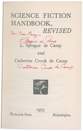 Lot #622 L. Sprague de Camp Book - Image 1