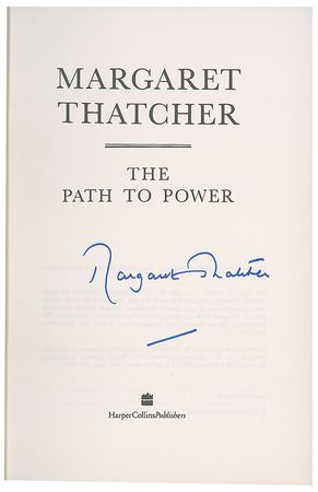 Lot #368 Margaret Thatcher Book - Image 1