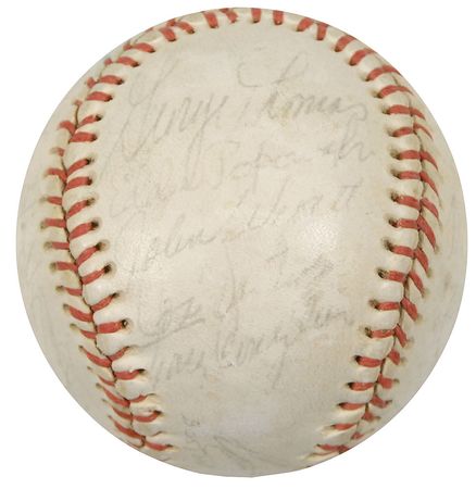 Lot #1367 Boston Red Sox Baseball - Image 1