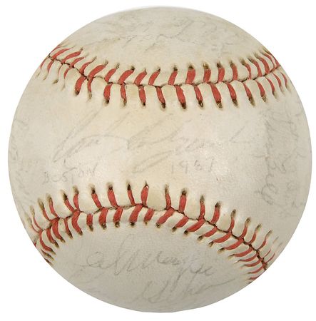 Lot #1367 Boston Red Sox Baseball - Image 5