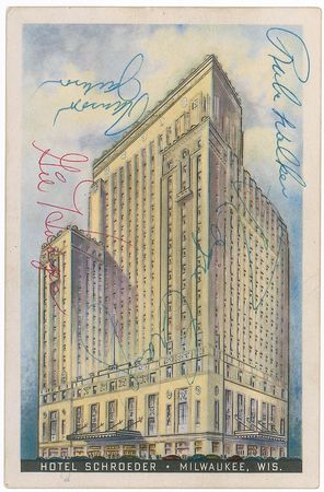 Lot #1272 Brooklyn Dodgers: Remarkable vintage assemblage of Dodgers greats, with Robinson, Campanella, Koufax, Drysdale, and Hodges - Image 2