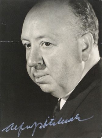 Lot #964 Alfred Hitchcock Signed Photograph - Image 1
