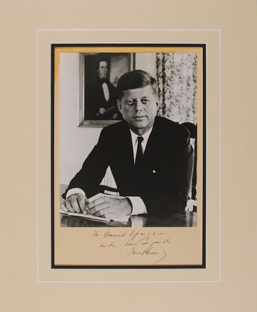 Lot #122 John F. Kennedy Signed Photograph - Image 2