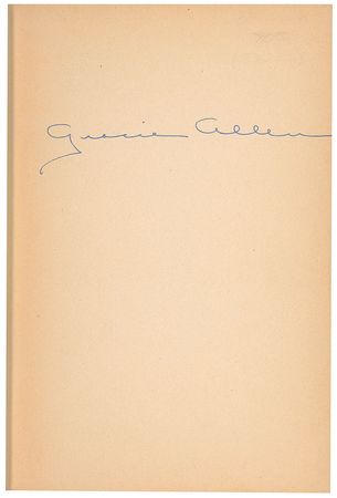 Lot #1030 George Burns and Gracie Allen - Image 2