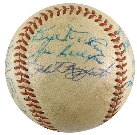 Lot #1306 NY Yankees Old-Timers: Featuring four Hall of Famers and the very scarce Pipp - Image 3