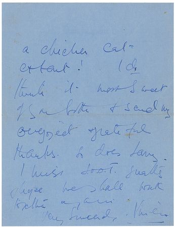 Lot #981 Vivien Leigh Handwritten Letter Signed - Image 2