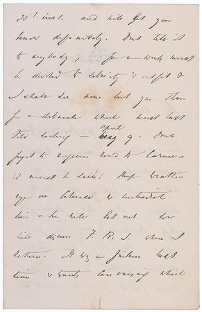 Lot #188 Richard Francis Burton: Extremely rare letter from the translator of ‘The Arabian Nights’ as he explores Ireland - Image 2