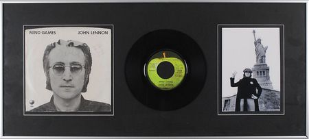 Lot #745 Beatles: John Lennon: Rare ‘Mind Games’ sleeve - Image 1