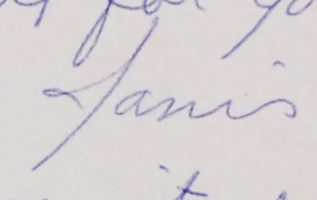 Lot #759 Janis Joplin: 