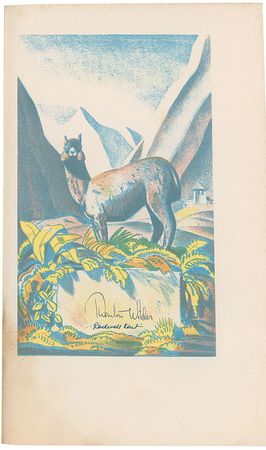 Lot #672 Thornton Wilder and Rockwell Kent Book - Image 1
