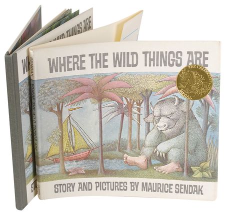 Lot #594 Maurice Sendak: Sendak’s most famous work, adorned with a rare sketch of Max - Image 2