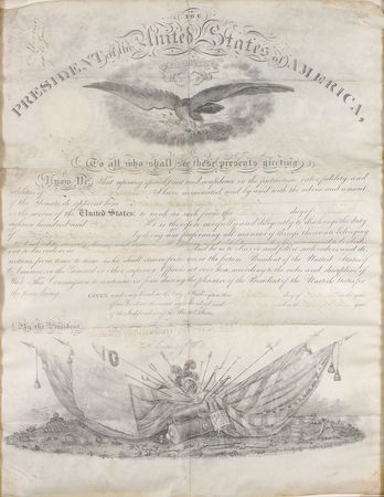 Lot #28 Abraham Lincoln: Early war appointment of a Brigade Surgeon - Image 2
