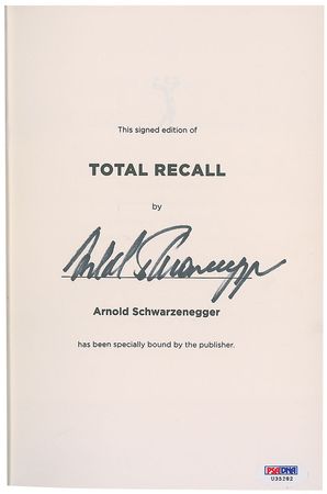 Lot #358 Arnold Schwarzenegger - Image 1