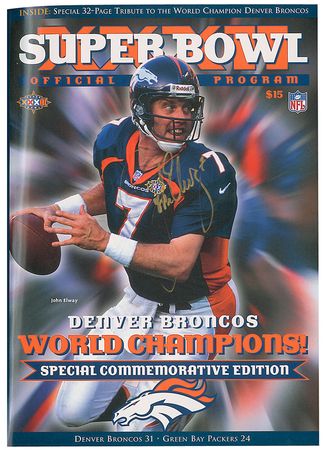 Lot #1406 John Elway - Image 1