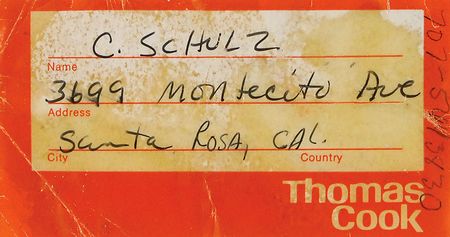 Lot #689 Charles Schulz: Schulz’s personally-used tennis bag - Image 2