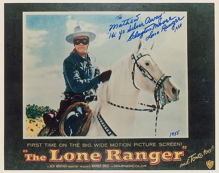 Lot #1184 Clayton Moore - Image 1