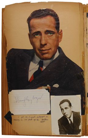 Lot #938 Actors and Actresses: Large and remarkably unique in-person collection, featuring Bogart, Clift, Hepburn, and Sinatra - Image 1