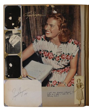 Lot #938 Actors and Actresses: Large and remarkably unique in-person collection, featuring Bogart, Clift, Hepburn, and Sinatra - Image 7