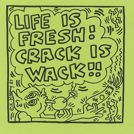 Lot #636 Keith Haring Handbill - Image 2