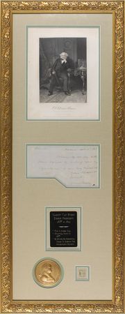 Lot #14 Martin Van Buren Handwritten Letter Signed