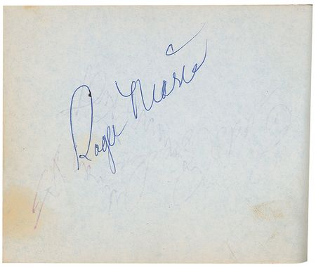 Lot #1321 Sports and Celebrities Collection: The Frank Pistone collection amassed over almost half a century including Munson, Williams, DiMaggio, Ali, and Steve McQueen - Image 16