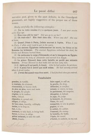 Lot #67 John and Joseph Kennedy’s Signed Choate Textbook  - Image 2