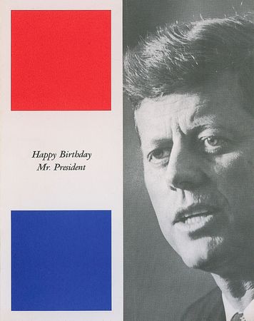 Lot #55 John F. Kennedy 1962 Birthday Program - Image 1