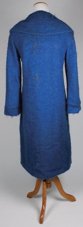 Lot #38 Jacqueline Kennedy?s Blue Mohair Winter Coat - Image 2