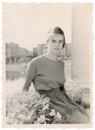 Lot #163 Marina Oswald 1961 Photograph Annotated by Lee - Image 1