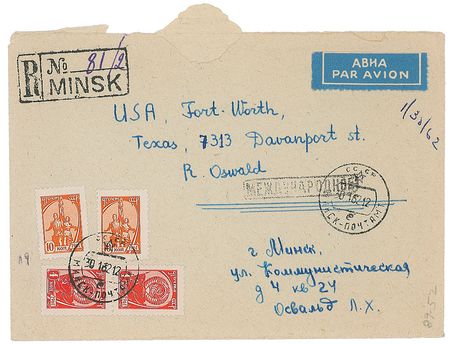 Lot #169 Lee Harvey Oswald 1962 Autograph Letter Signed - Image 4