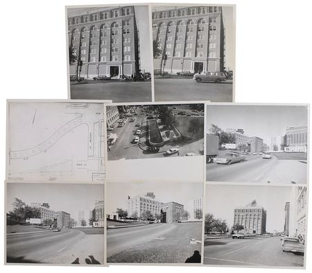 Lot #202 Dealey Plaza Official Dallas Police Department Photos - Image 1