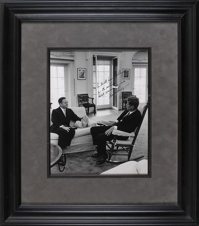 Lot #2 John F. Kennedy 1962 Signed Photograph