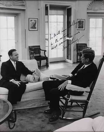 Lot #2 John F. Kennedy 1962 Signed Photograph - Image 2