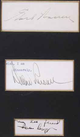 Lot #302 Warren Commission Signatures and Telegram Sent to Marina Oswald - Image 3