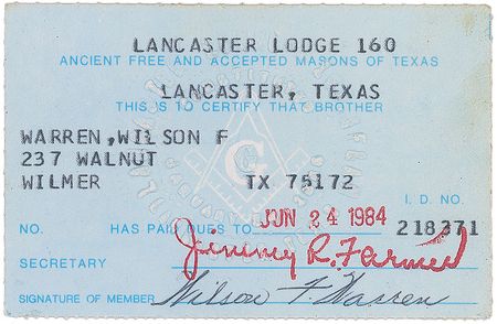 Lot #203 Official Dallas Police Photographs of Lee Harvey Oswald’s Arrest Card - Image 2