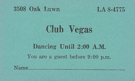 Lot #251 Jack Ruby Set of Three Vegas Club Cards - Image 4