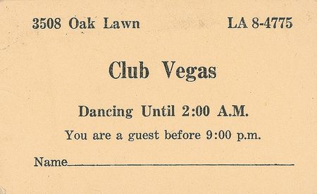 Lot #251 Jack Ruby Set of Three Vegas Club Cards - Image 5
