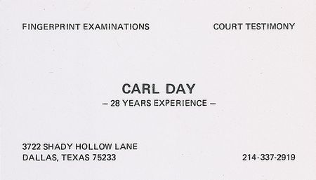 Lot #222 J. Carl Day Signed Photo Examining Oswald’s Rifle - Image 2