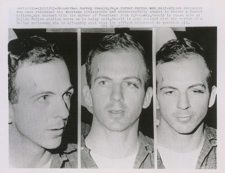 Lot #210 Lee Harvey Oswald Police Apprehension Photographs - Image 1